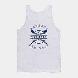 Yankees Savages Baseball Team Tank Top